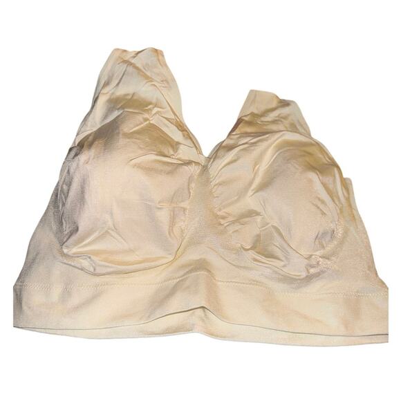 Brand New True Kind Women's Size 4XL Beige Everyday Throw On Bralette - Picture 3 of 7